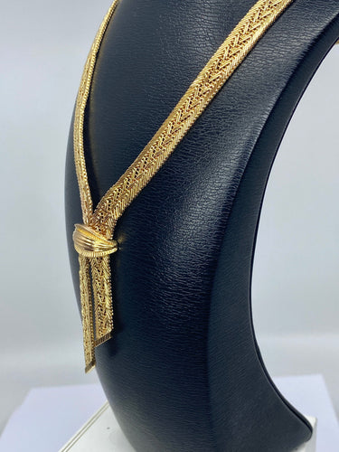 Collier Collier cravate en or jaune 58 Facettes AB600