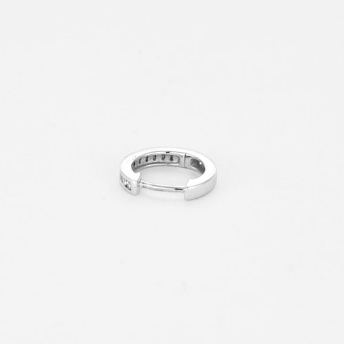 Boucles d'oreilles Boucles d'oreilles or blanc et diamants 58 Facettes 250134