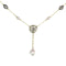 Collier Collier exquis en or, diamants (5,28 ct) et perles, datant des années 1850 58 Facettes 21007-0051