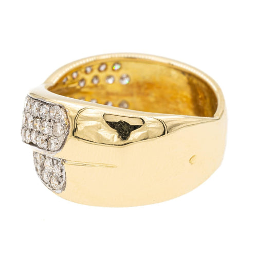 Bague 54 Bague Or jaune Diamant 58 Facettes 2382982CN