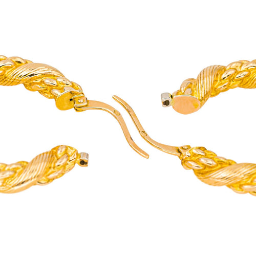 Boucles d'oreilles Boucles d'oreilles Créoles Or jaune 58 Facettes 4282955CN