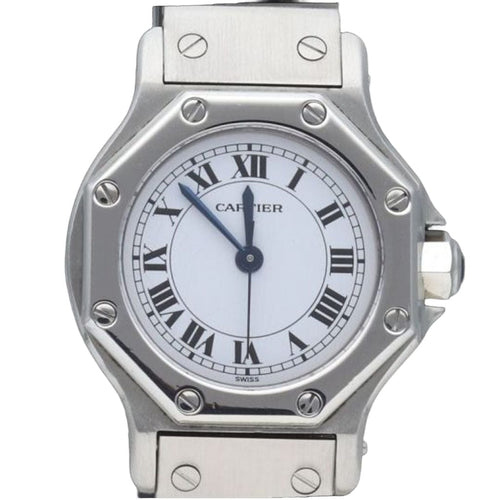 Montre Cartier Montre Santos Ronde 58 Facettes MT41269