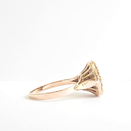 Bague 59 Bague pièce Dos Pesos de 1945 en or jaune 18 carats - Taille EU59 58 Facettes GEL-RI-2PES-YG