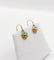 Boucles d'oreilles Boucles d’oreilles dormeuses fleur émail bleu en or 18k 58 Facettes A06471