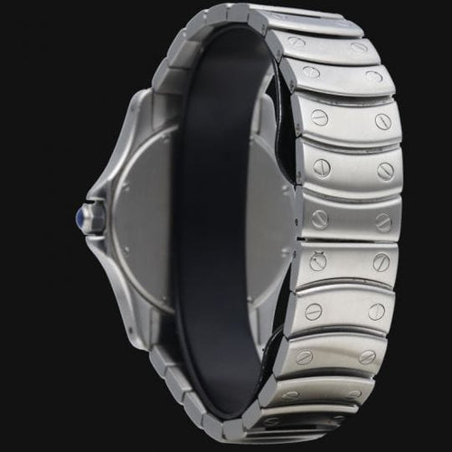 Montre Cartier Montre Santos Ronde 33Mm Automatique 58 Facettes MT44427