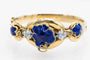 Bracelet Bracelet en or jaune du début du XIXe siècle avec émail cobalt - Style Biedermeier 58 Facettes 10500