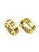 Boucles d'oreilles CARTIER. Collection "LOVE", créoles or jaune 18K 58 Facettes