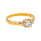Bague 54 Bague Solitaire Or jaune Diamant 58 Facettes 4033248CN