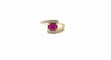 Bague 54 Bague rubis et diamant 58 Facettes Bag.cx.rub.FA.50