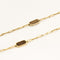 Collier DINH VAN - Rare sautoir de la collection Impression en or jaune et bois d'Amourette 58 Facettes LOR3480