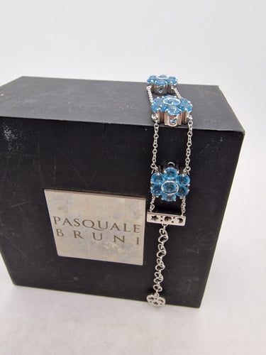 Bracelet Bracelet en or blanc et topaze Pasquale Bruni 58 Facettes