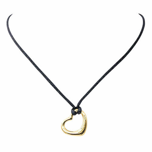 Pendentif Tiffany & Co Pendentif Cordon Open Heart Or jaune 58 Facettes 4226949CN