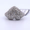 Bague 54 Bague coeur en diamant 58 Facettes