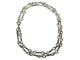 Collier collier sautoir HERMES de percin chaine cordage marin en argent 58 Facettes 267985