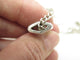 Collier rare vintage collier HERMES sautoir etrier gaetan de percin argent 800 58 Facettes 271808