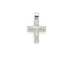 Pendentif Pendentif croix en or blanc avec diamants 58 Facettes 13403
