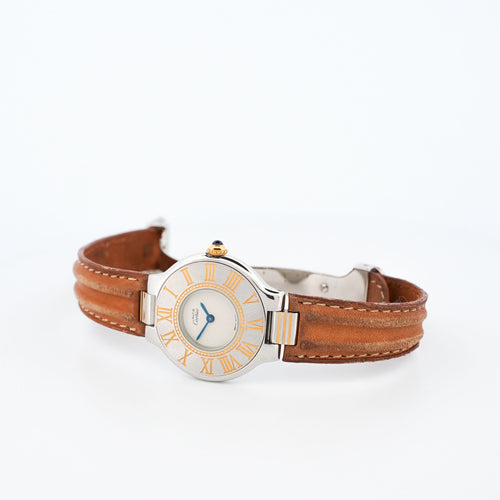 Montre CARTIER - Montre Must 21 - Cadran ivoire - SM 58 Facettes