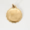 Pendentif AUGIS - Médaille sentimentale en or jaune 58 Facettes SEN2446