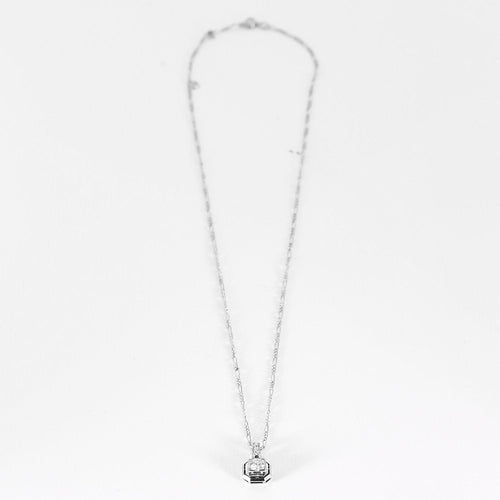 Collier Collier en or blanc, platine et diamant 58 Facettes COMP1180