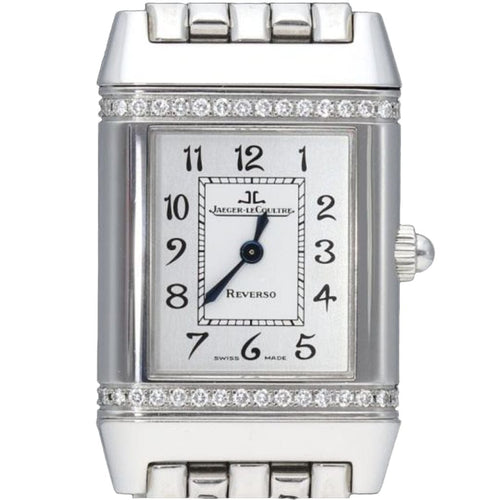 Montre Jaeger Lecoultre Montre Reverso Classique Florale Lady 58 Facettes MT41918