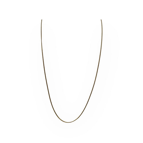 Collier Chaîne en or jaune maille gourmette 58 Facettes 149057339