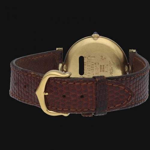 Montre Cartier Montre Must De Cartier Vermeil 58 Facettes MT43105