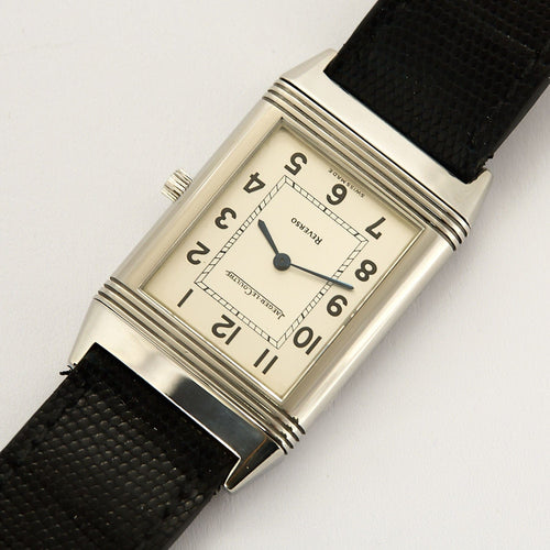 Montre Montre Jaeger Lecoultre Modèle Reverso classique en acier 58 Facettes