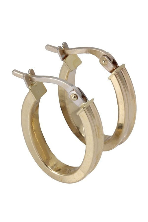 Oval hoop earrings 58 Facettes 084721