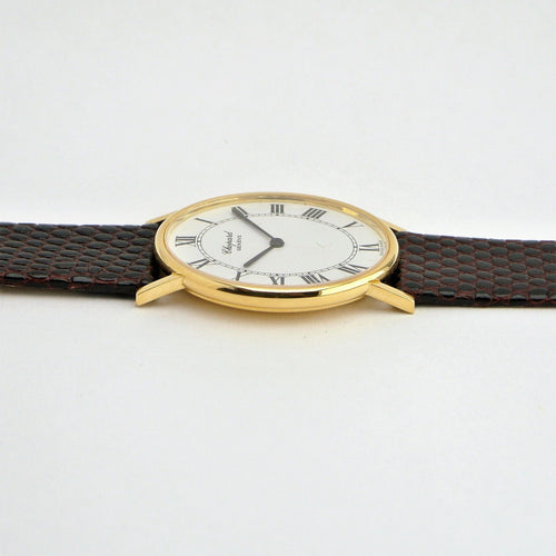 CHOPARD - Montre Baignoire boîtier en or jaune