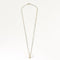 Collier Collier solitaire or blanc et diamant 58 Facettes B240203