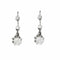 Boucles d'oreilles Boucles d’Oreilles Dormeuses Or blanc Diamants Époque Art Déco 58 Facettes 240 726