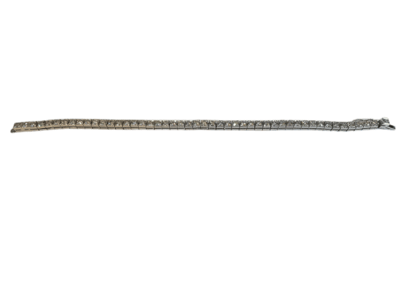 Bracelet Bracelet ligne diamants 58 Facettes