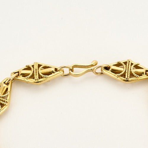 Collier Collier de passementerie en or jaune 58 Facettes GU297