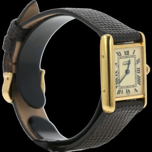 Montre Cartier Montre Tank Vermeil 58 Facettes MT43487