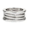 Bague 54 BULGARI - Bague B.Zero1 en or blanc et diamants 58 Facettes
