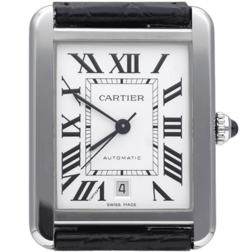 Montre Cartier Montre Tank Solo Xl 58 Facettes MT42846