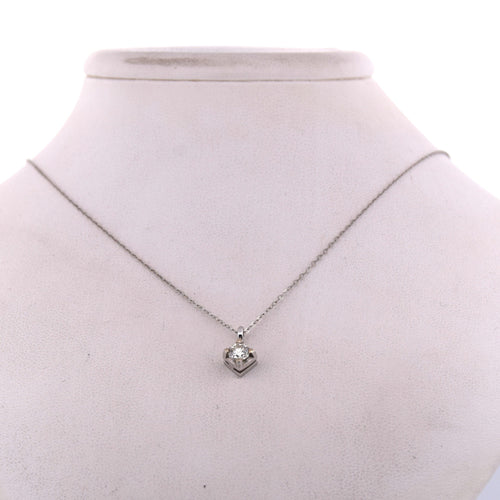 Collier Point lumineux - Or 58 Facettes