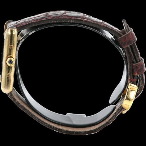 Montre Cartier Montre Tank Vermeil 58 Facettes MT44890