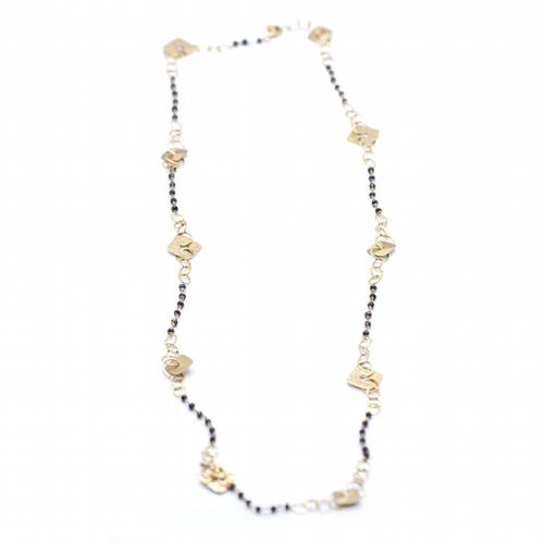 Collier Collier en or jaune et spinelles 58 Facettes N102871LF