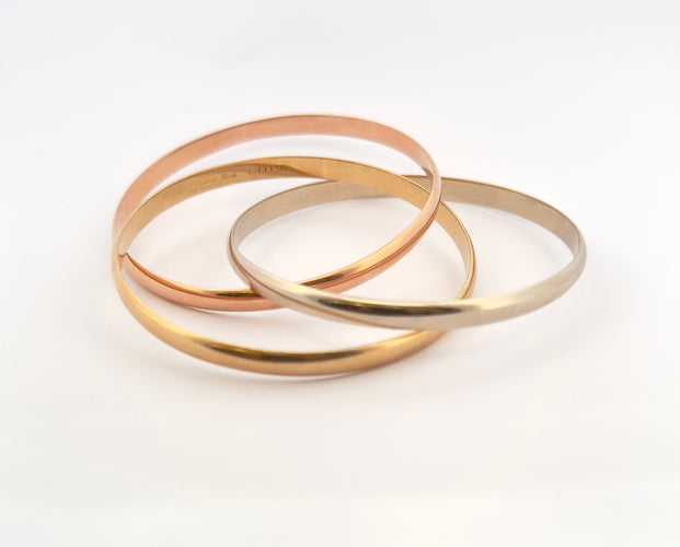 Bracelet Cartier Trinity grand modèle 3 ors