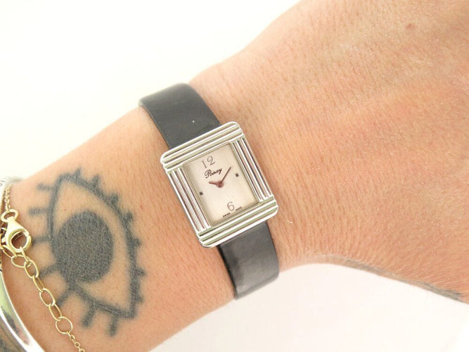 Montre montre POIRAY ma premiere mini 21 mm acier + 3 bracelets boite lady 58 Facettes 267867