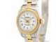 Montre vintage montre ROLEX oyster perpetual lady 67243 24mm acier or jaune auto 58 Facettes 272072