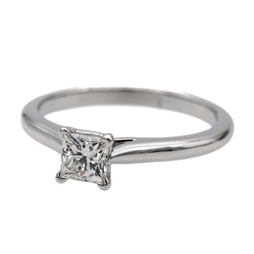 Bague 51 Cartier Bague Solitaire  Platine Diamant 58 Facettes 2595386CN