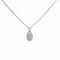 Collier Collier or or blanc et diamants 58 Facettes 220514R