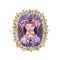 Bague 55 Bague Pompadour Or jaune Améthyste, Diamant 58 Facettes 2231641CN