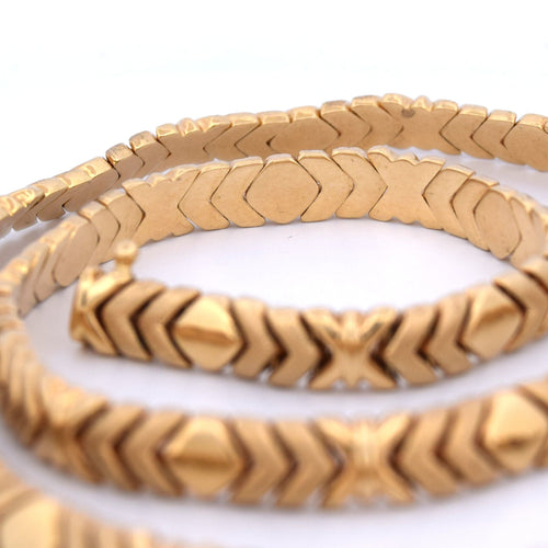 Collier vintage en or jaune