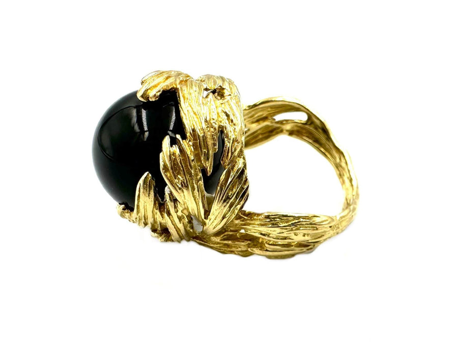 Bague 52 GILBERT ALBERT. Bague or jaune 18K et billes interchangeables 58 Facettes