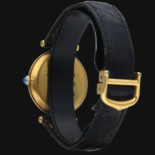Montre Cartier Montre Must De Cartier Vermeil 58 Facettes MT44880
