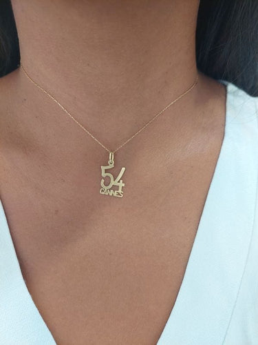 Pendentif PENDENTIF 54 EME ANNIVERSAIRE DU FESTIVAL DE CANNES 58 Facettes 089301