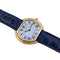 Montre Cartier Ellipse Paris Dial 78091 Large Model GM LM circa 1973 18k Yellow Gold 58 Facettes